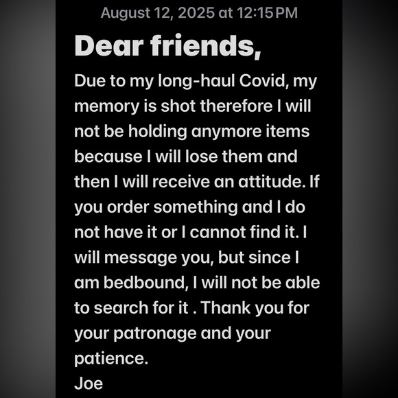 Notice to Customers - Important Message - Picture 1 of 1